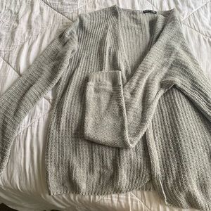 Grey knitted cardigan from shein never worn. Size L